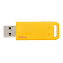 Memoria USB Kingston DataTraveler DT20, 32GB, USB 2.0, Amarillo 