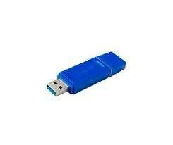 Memoria USB Kingston DataTraveler Exodia, 32GB, USB 3.2, Azul 