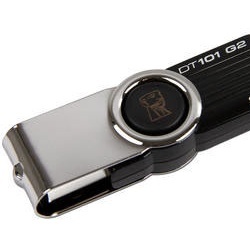 Memoria USB Kingston DataTraveler 101 G2, 8GB, USB 2.0, Black Jack 