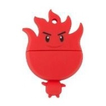 Memoria USB Kingston Flama, 8GB, USB 2.0, Rojo 