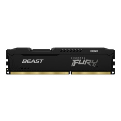 Memoria RAM Kingston FURY Beast DDR3, 1600MHz, 4GB, Non-ECC, CL10 