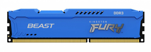Memoria RAM Kingston Fury Beast DDR3, 1866MHz, 8GB (2 x 4GB), Non-ECC, CL10, Azul 