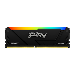 Memoria RAM Kingston FURY Beast RGB DDR4, 2666MHz, 16GB, Non-ECC, CL16 