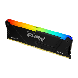 Memoria RAM Kingston FURY Beast RGB DDR4, 2666MHz, 32GB, Non-ECC, CL16 
