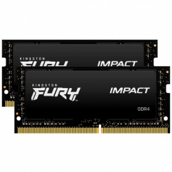 Kit Memoria RAM Kingston FURY Impact DDR4, 2666MHz, 32GB (2 x 16GB), Non-ECC, CL16, SO-DIMM, XMP 