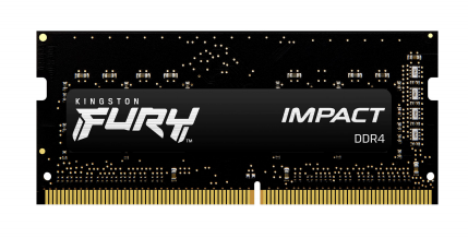 Kit Memoria RAM Kingston FURY Impact DDR4, 2666MHz, 64GB (2 x 32GB), Non-ECC, CL16, SO-DIMM, XMP 