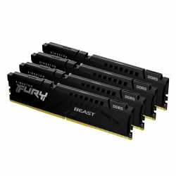 Kit Memoria RAM Kingston Fury Beast DDR5, 5600MHz, 128GB - 4 x 32GB, CL40, XMP 