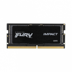 Memoria RAM Kingston FURY Impact DDR5, 6400MHz, 16GB, Non-ECC, CL38, SO-DIMM, XMP 