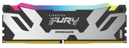 Kit Memoria RAM Kingston Fury Renegade RGB DDR5, 6800MHz, 32GB - 2 x 16GB, CL36, XMP, Plata 