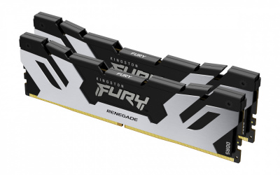 Kit Memoria RAM Kingston FURY Renegade DDR5, 7600MHz, 32GB (2 x 16GB), On-Die ECC, CL38, XMP, Plata 