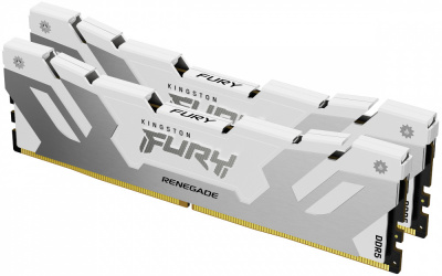 Kit Memoria RAM Kingston FURY RENEGADE DDR5, 8000MHz, 32GB - 2 x 16GB, CL38, XMP, Blanco ― ¡Compra y obtén un código de Mortal Kombat I! Un código por cliente 
