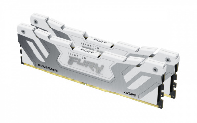 Kit Memoria RAM Kingston FURY Renegade DDR5, 8400MHz, 48GB - 2 x 24GB, CL40, XMP, Plata/Blanco 