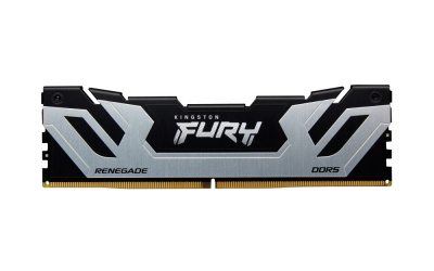 Memoria RAM Kingston Fury Renegade DDR5, 8200MHz, 24GB, CL42, XMP, Plata 