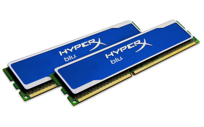 Kit Memoria RAM Kingston Blu DDR3, 1600MHz, 8GB (2 x 4GB), CL9, Non-ECC, XMP 