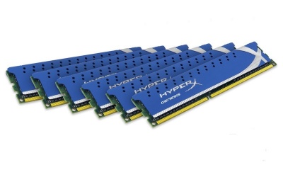 Kit Memoria RAM Kingston Genesis DDR3, 1600MHz, 24GB (6 x 4GB), CL9, Non-ECC, XMP 