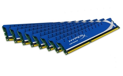 Kit Memoria RAM Kingston Genesis DDR3, 1600MHz, 64GB (8 x 8GB), CL9, Non-ECC, XMP 