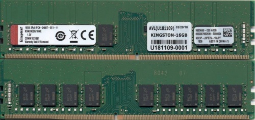 Memoria RAM Kingston KSM24ED8/16ME DDR4, 2400MHz, 16GB, ECC, CL17 