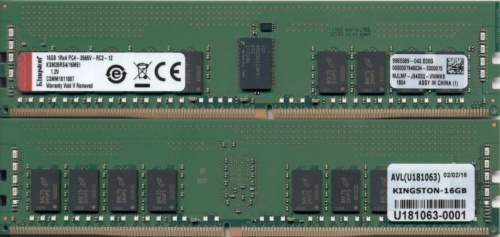 Memoria RAM Kingston Server Premier DDR4, 2666MHz, 16GB, ECC, CL19 