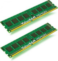 Memoria RAM Kingston ValueRAM DDR3, 1333MHz, 4GB (2 x2GB), Non-ECC, CL9 