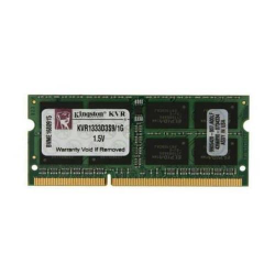 Memoria RAM Kingston ValueRAM DDR3, 1333MHz, 1GB, Non-ECC, CL9, SO-DIMM 