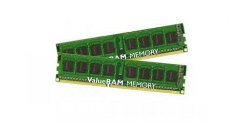 Kit Memoria RAM Kingston ValueRAMDDR3, 1333MHz, 16GB (2 x 8GB), Non-ECC, CL9 