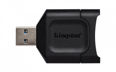 Kingston Lector de Memoria MLP, SD, USB 3.2, Negro 