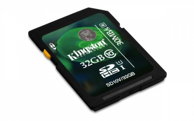 Memoria Flash Kingston, 32GB SDHC, Clase 10 