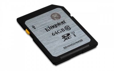 Memoria Flash Kingston, 64GB SDXC UHS-I Clase 10 