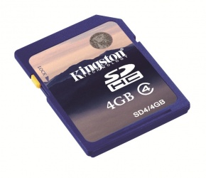 Memoria Flash Kingston, 4GB SDHC Clase 4 