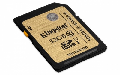 Memoria Flash Kingston, 32GB SDHC UHS-I Clase 10 