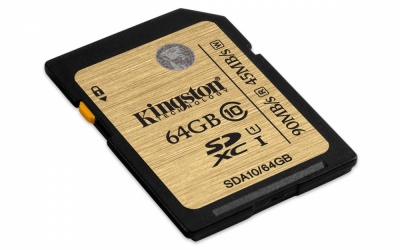 Memoria Flash Kingston, 64GB SDXC UHS-I Clase 10 