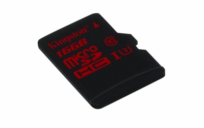 Memoria Flash Kingston, 16GB microSDHC UHS-I-Speed Clase 3 