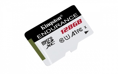 Memoria Flash Kingston High Endurance, 128GB MicroSD Clase 10 