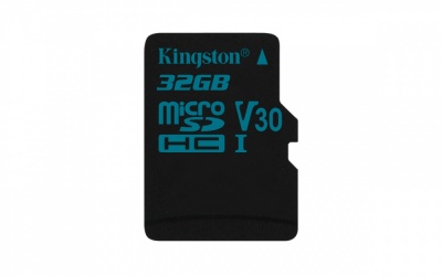 Memoria Flash Kingston Canvas Go!, 32GB MicroSDXC UHS-I Clase 10 