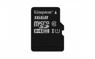 Memoria Flash Kingston Canvas Select, 16GB MicroSDHC UHS-I Clase 10 