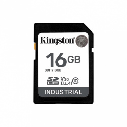 Memoria Flash Kingston Industrial SD, 16GB SDXC UHS-I Clase 10 