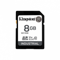 Memoria Flash Kingston Industrial SD, 8GB SDXC UHS-I Clase 10 