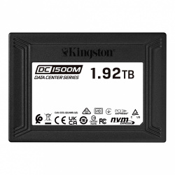 SSD Kingston DC1500M NVMe, 1.92TB, PCI Express Gen 3.0 x4, U.2 