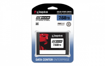 SSD Kingston DC500R, 7680GB, Serial ATA III, 2.5