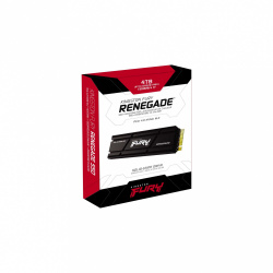 SSD Kingston FURY Renegade con Disipador de Calor NVMe, 4TB, PCI Express 4.0, M.2 - Listo para PS5 ― ¡Precio limitado a 5 unidades por cliente! 