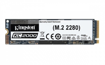 SSD Kingston KC2000 NVMe, 500GB, PCI Express 3.0, M.2 