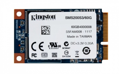 SSD Kingston SSDNow mS200, 60GB, mSATA 