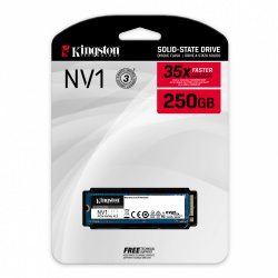 SSD Kingston NV1 NVMe, 250GB, PCI Express 3.0, M.2 