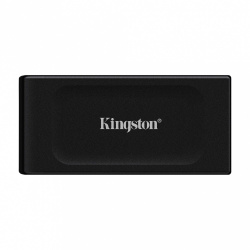 SSD Externo Kingston XS1000, 2TB, USB C, Negro 