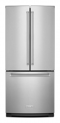 Kitchenaid Refrigerador 7MKRFF300ESS, 20 Pies Cúbicos, Gris 