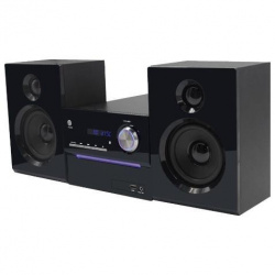 KIWO Mini Home Theater AAHTD20, Bluetooth, Alámbrico, 2 Canales, 30W RMS, Negro, CD Player Incluido 