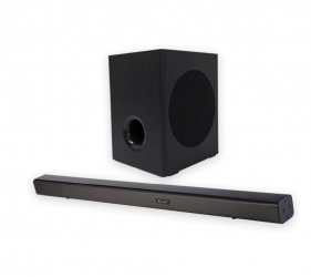 Kiwo Barra de Sonido WM1560S, Bluetooth, Alámbrico/Inalámbrico, 2.0, 60W RMS, Negro 
