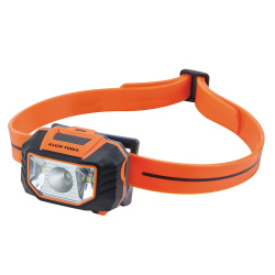 Klein Tools Linterna LED Tipo Minero 56220, 150 Lúmenes, Naranja 