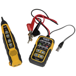 Klein Tools Rastreador de Cables y Tono VDV500-820, RJ-11/RJ-45, Amarillo/Negro 