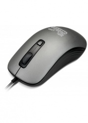 Mouse Klip Xtreme Óptico KMO-111, Alámbrico, USB, 1600DPI, Negro/Gris 